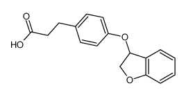 4-[(2,3-dihydrobenzofuran-3-yl)oxy]benzenepropanoic acid CAS:691904-08-2 manufacturer & supplier