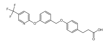 4-[[3-[[5-(trifluoromethyl)-2-pyridinyl]oxy]phenyl]methoxy]benzenepropanoic acid CAS:691904-12-8 manufacturer & supplier