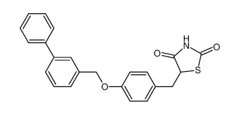 5-(4-([1,1'-biphenyl]-3-ylmethoxy)benzyl)thiazolidine-2,4-dione CAS:691904-24-2 manufacturer & supplier