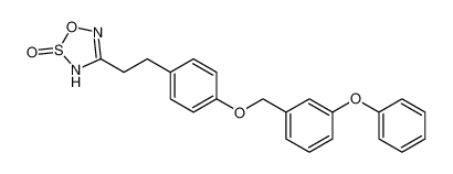 4-(4-((3-phenoxybenzyl)oxy)phenethyl)-3H-1,2,3,5-oxathiadiazole 2-oxide CAS:691905-37-0 manufacturer & supplier