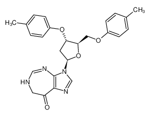 3-(2-deoxy-3,5-di-O-p-toluoyl-β-D-erythro-pentofuranosyl)-6,7-dihydroimidazo(4,5-d)(1,3)diazepin-8(3H)-one CAS:69196-01-6 manufacturer & supplier