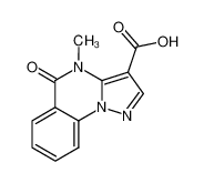 4-methyl-5-oxo-4,5-dihydro-pyrazolo[1,5-a]quinazoline-3-carboxylic acid CAS:69196-31-2 manufacturer & supplier