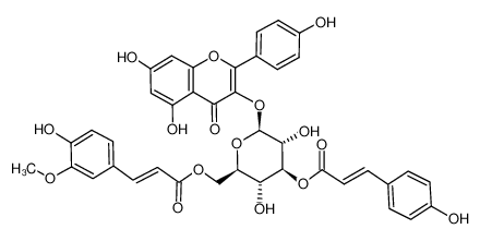 3'-coumaroyl-6'-feruloylastragalin CAS:69200-63-1 manufacturer & supplier