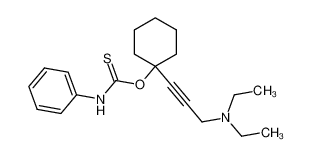 Phenyl-thiocarbamic acid O-[1-(3-diethylamino-prop-1-ynyl)-cyclohexyl] ester CAS:69210-59-9 manufacturer & supplier