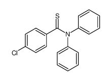 Benzenecarbothioamide, 4-chloro-N,N-diphenyl- CAS:69217-36-3 manufacturer & supplier