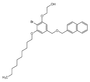 2-[2-Bromo-3-decyloxy-5-(naphthalen-2-ylmethoxymethyl)-phenoxy]-ethanol CAS:692205-65-5 manufacturer & supplier