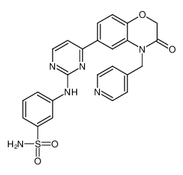 3-((4-(3-oxo-4-(pyridin-4-ylmethyl)-3,4-dihydro-2H-benzo[b][1,4]oxazin-6-yl)pyrimidin-2-yl)amino)benzenesulfonamide CAS:692246-45-0 manufacturer & supplier