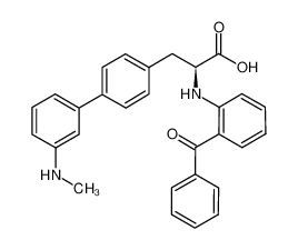 (S)-2- (2-BENZOYLPHENYLAMINO)-3- (3`-METHYLAMINO- biphenyl-4-yl) propionic acid CAS:692257-92-4 manufacturer & supplier