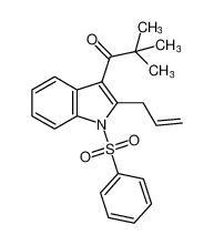 1-(2-allyl-1-(phenylsulfonyl)-1H-indol-3-yl)-2,2-dimethylpropan-1-one CAS:692259-50-0 manufacturer & supplier