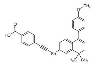 4-[5-(4-methoxyphenyl)-8,8-dimethyl-7,8-dihydro-2-naphthylselanylethynyl]benzoic acid CAS:692277-66-0 manufacturer & supplier