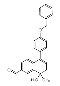 5-(4-benzyloxyphenyl)-8,8-dimethyl-7,8-dihydro-2-naphthalenecarbaldehyde CAS:692277-98-8 manufacturer & supplier