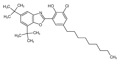 2-chloro-6-(5,7-di-tert-butyl-benzooxazol-2-yl)-4-nonyl-phenol CAS:69231-57-8 manufacturer & supplier