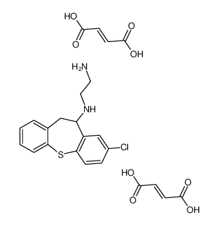 (E)-but-2-enedioic acid,N'-(3-chloro-5,6-dihydrobenzo[b][1]benzothiepin-5-yl)ethane-1,2-diamine CAS:69231-65-8 manufacturer & supplier