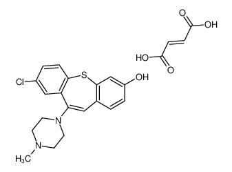 3-chloro-5-(4-methylpiperazin-1-ium-1-yl)benzo[b][1]benzothiepin-9-ol,(Z)-4-hydroxy-4-oxobut-2-enoate CAS:69231-70-5 manufacturer & supplier