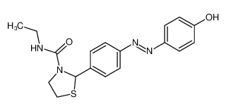 2-[4-(4-hydroxy-phenylazo)-phenyl]-thiazolidine-3-carboxylic acid ethylamide CAS:69232-54-8 manufacturer & supplier