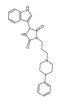 5-indol-3-yl-3-[3-(4-phenyl-piperidin-1-yl)-propyl]-imidazolidine-2,4-dione CAS:69243-95-4 manufacturer & supplier