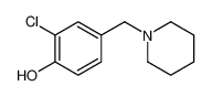 2-chloro-4-(piperidin-1-ylmethyl)phenol CAS:69245-90-5 manufacturer & supplier