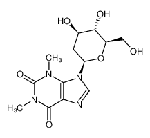 9-(β-D-arabino-2-deoxy-hexopyranosyl)-1,3-dimethyl-3,9-dihydro-purine-2,6-dione CAS:69247-52-5 manufacturer & supplier