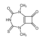 2,6-dimethyl-5-thioxo-2,4,6-triaza-bicyclo[5.2.0]non-1(7)-ene-3,8,9-trione CAS:69251-36-1 manufacturer & supplier