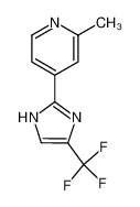 2-methyl-4-(4-trifluoromethyl-1(3)H-imidazol-2-yl)-pyridine CAS:69259-21-8 manufacturer & supplier