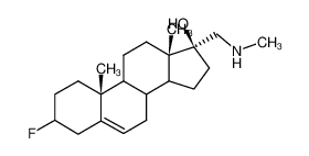 (10R,13S,17S)-3-Fluoro-10,13-dimethyl-17-methylaminomethyl-2,3,4,7,8,9,10,11,12,13,14,15,16,17-tetradecahydro-1H-cyclopenta[a]phenanthren-17-ol CAS:69269-21-2 manufacturer & supplier