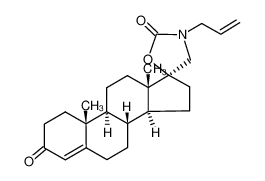 (8R,9S,10R,13S,14S,17S)-3'-allyl-10,13-dimethyl-1,6,7,8,9,10,11,12,13,14,15,16-dodecahydrospiro[cyclopenta[a]phenanthrene-17,5'-oxazolidine]-2',3(2H)-dione CAS:69269-22-3 manufacturer & supplier