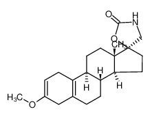 (8R,9S,13S,14S,17S)-3-methoxy-13-methyl-1,4,6,7,8,9,11,12,13,14,15,16-dodecahydrospiro[cyclopenta[a]phenanthrene-17,5'-oxazolidin]-2'-one CAS:69269-50-7 manufacturer & supplier