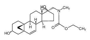 ethyl (((3S,5S,8R,9S,10S,13S,14S,17S)-3,17-dihydroxy-13-methyl-1,2,3,4,8,9,12,13,14,15,16,17-dodecahydro-11H-5,10-methanocyclopenta[a]phenanthren-17-yl)methyl)(methyl)carbamate CAS:69269-54-1 manufacturer & supplier