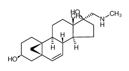 3β,17β-dihydroxy-17α-methylaminomethyl-5β,19-cycloandrost-6-ene CAS:69269-57-4 manufacturer & supplier