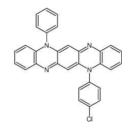 5-(4-chlorophenyl)-12-phenyl-5,12-dihydroquinoxalino[2,3-b]phenazine CAS:69272-48-6 manufacturer & supplier