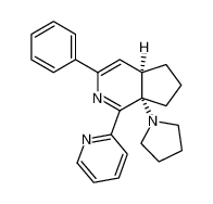 rel-(4aR,7aS)-3-phenyl-1-(pyridin-2-yl)-7a-(pyrrolidin-1-yl)-4a,6,7,7a-tetrahydro-5H-cyclopenta[c]pyridine CAS:692729-89-8 manufacturer & supplier