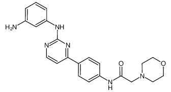 N-(4-(2-((3-aminophenyl)amino)pyrimidin-4-yl)phenyl)-2-morpholinoacetamide CAS:692733-56-5 manufacturer & supplier