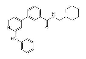 N-(cyclohexylmethyl)-3-(2-(phenylamino)pyridin-4-yl)benzamide CAS:692734-16-0 manufacturer & supplier