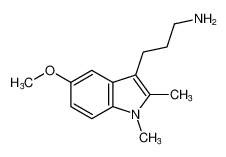 1H-Indole-3-propanamine, 5-methoxy-1,2-dimethyl- CAS:692739-91-6 manufacturer & supplier