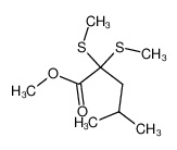 4-Methyl-2,2-bis-methylsulfanyl-pentanoic acid methyl ester CAS:69274-48-2 manufacturer & supplier