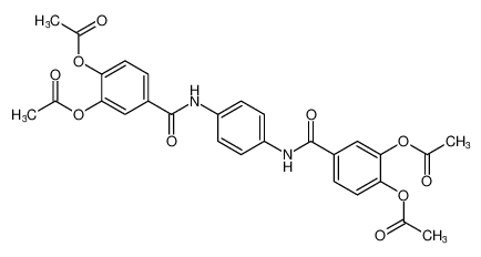 Benzamide, N,N'-1,4-phenylenebis[3,4-bis(acetyloxy)- CAS:692752-46-8 manufacturer & supplier