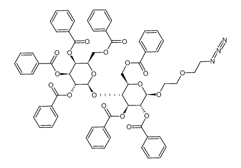 2-(2-azidoethoxy)ethyl 2,3,4,6-tetra-O-benzoyl-β-D-galactopyranosyl-(1-)4)-2,3,6-tri-O-benzoyl-β-D-glucopyranoside CAS:692769-24-7 manufacturer & supplier