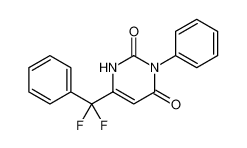 2,4(1H,3H)-Pyrimidinedione, 6-(difluorophenylmethyl)-3-phenyl- CAS:692773-17-4 manufacturer & supplier