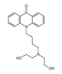 9(10H)-Acridinone, 10-[4-[bis(2-hydroxyethyl)amino]butyl]- CAS:692776-76-4 manufacturer & supplier