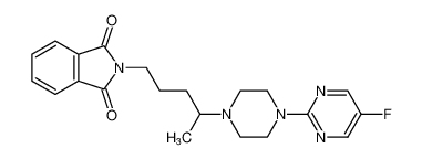 2-(4-(4-(5-fluoropyrimidin-2-yl)piperazin-1-yl)pentyl)isoindoline-1,3-dione CAS:692781-47-8 manufacturer & supplier