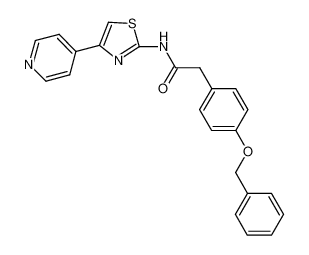 2-(4-(benzyloxy)phenyl)-N-(4-(pyridin-4-yl)thiazol-2-yl)acetamide CAS:692872-50-7 manufacturer & supplier