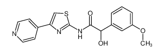 2-hydroxy-2-(3-methoxyphenyl)-N-(4-(pyridin-4-yl)thiazol-2-yl)acetamide CAS:692874-34-3 manufacturer & supplier