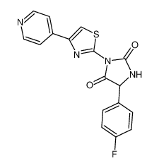 5-(4-fluorophenyl)-3-(4-(pyridin-4-yl)thiazol-2-yl)imidazolidine-2,4-dione CAS:692874-59-2 manufacturer & supplier