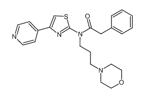 N-(3-morpholinopropyl)-2-phenyl-N-(4-(pyridin-4-yl)thiazol-2-yl)acetamide CAS:692878-75-4 manufacturer & supplier