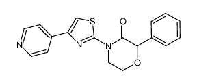 2-phenyl-4-(4-(pyridin-4-yl)thiazol-2-yl)morpholin-3-one CAS:692885-09-9 manufacturer & supplier