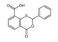 4-oxo-2-phenyl-3,1-benzoxathiine-8-carboxylic acid CAS:69291-24-3 manufacturer & supplier