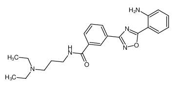 3-[5-(2-Amino-phenyl)-[1,2,4]oxadiazol-3-yl]-N-(3-diethylamino-propyl)-benzamide CAS:69293-77-2 manufacturer & supplier