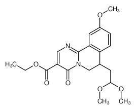 7-(2,2-dimethoxy-ethyl)-10-methoxy-4-oxo-6,7-dihydro-4H-pyrimido[2,1-a]isoquinoline-3-carboxylic acid ethyl ester CAS:69301-15-1 manufacturer & supplier