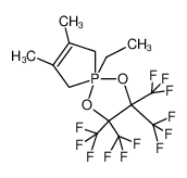 5-ethyl-7,8-dimethyl-2,2,3,3-tetrakis-trifluoromethyl-1,4-dioxa-5λ5-phospha-spiro[4.4]non-7-ene CAS:69305-38-0 manufacturer & supplier