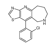 10-(2-chloro-phenyl)-6,7,8,9-tetrahydro-5H-thiazolo[5',4':5,6]pyrido[3,2-c]azepine CAS:69315-46-4 manufacturer & supplier